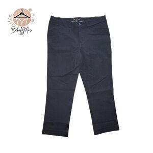Banana Republic Women’s Sleek Black Trousers, Size 8 - Perfect for Work and Play
